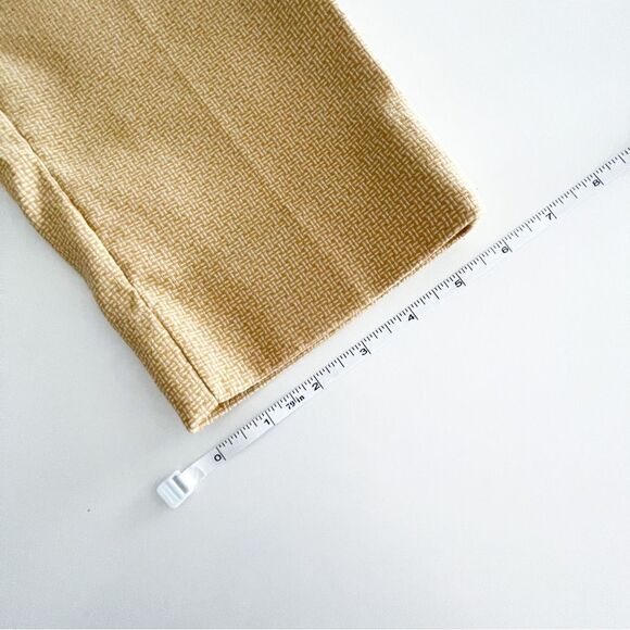 Banana Republic Pants Women's 6 Sloan Yellow Ochre Chino Trouser Dress Casual - Picture 7 of 10